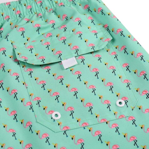 Boys' Swim Trunks Quick Dry Swimsuit with Liner Size 25 - Picture 4 of 5